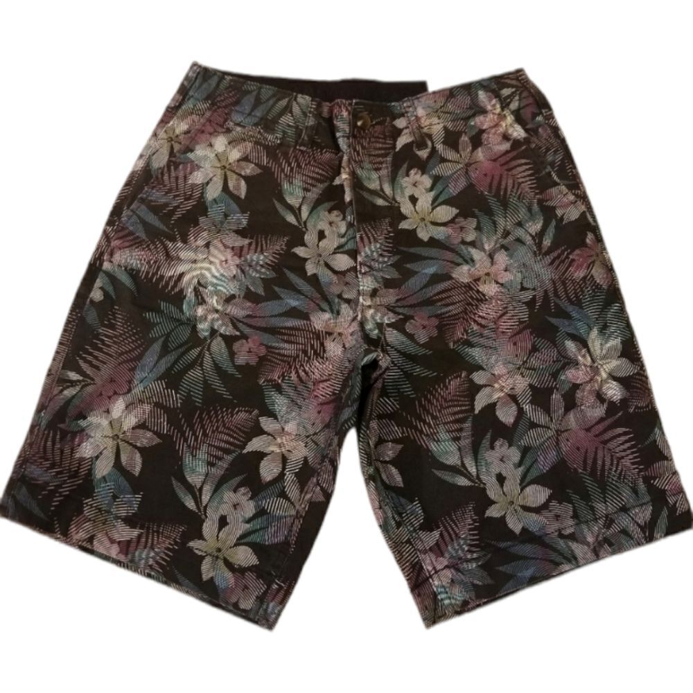 American Eagle Next Level Flex Classic 10" Palm Print Shorts
